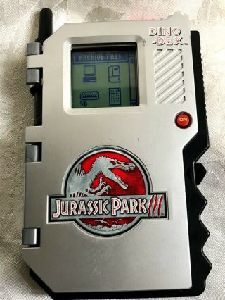 Jurassic Park Iii Dino - Dex 2001 Tiger Electronics.