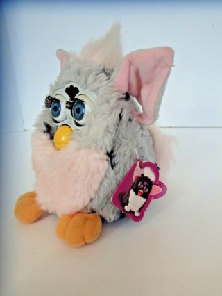 Furby Grey with Black Spots and Blue Eyes 1998 - NOT. 2