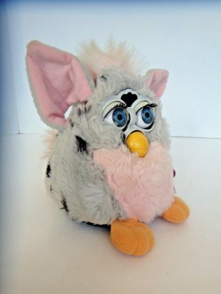 Furby Grey with Black Spots and Blue Eyes 1998 - NOT. 3