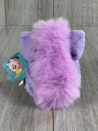 Furby Babies 1999 Tiger Pink White Purple Hair W/ Tags Broken Ear 3
