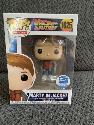 Funko Pop - Movies - Marty In Jacket Back To The Future Limited Edition - In Hand