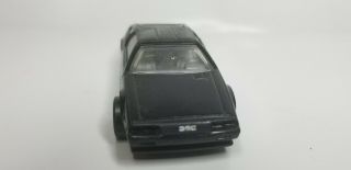 Hot Wheels DMC DeLorean - Black Back to the Future Die - Cast Metal Car Movie Car 3