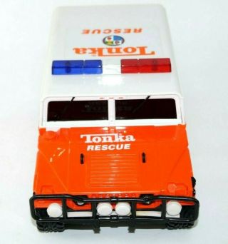 Hasbro Tonka Fire Rescue Orange/White Squad Hummer Toy Truck w/Lights & Sound 2