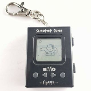 Nano Fighter Supreme Sumo Black 1997 Playmates Virtual Game