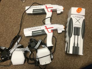2016 Tiger Laser X Two Players Laser Gun Set And Tower 2017