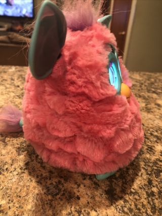 Furby Boom 2012 Hasbro Pink & Turquoise Interactive Toy 2