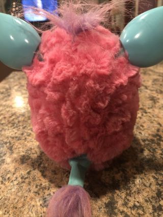 Furby Boom 2012 Hasbro Pink & Turquoise Interactive Toy 3