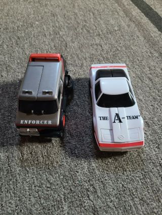 Rough Riders Switch Force A - Team Enforcer Van And A - Team White Corvette