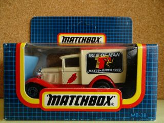 Matchbox Mb - 38 Ford Model A (isle Of Man Tt 1989)