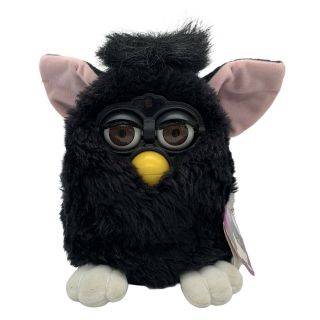 Furby 70 - 800 Electronic Interactive Toy,  Release,  Black W/ Brown Eyes