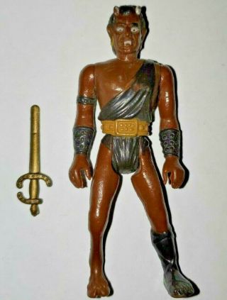Vintage Mattel 1980 Clash Of The Titans Calibos With Sword No Tail