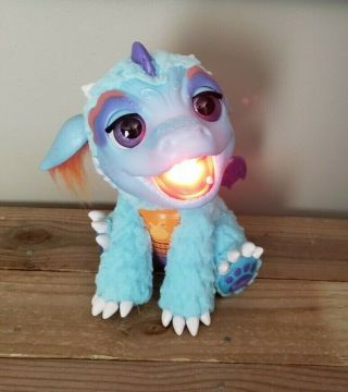 Furreal Friends Torch My Blazin Dragon Blue Animated Interactive Toy Only