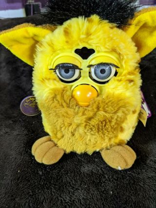 1999 Tiger Brand Furby 70 - 800,  Brown Belly Cheetah Color