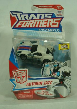 Hasbro Transformers Animated Deluxe Autobot Jazz Action Figure