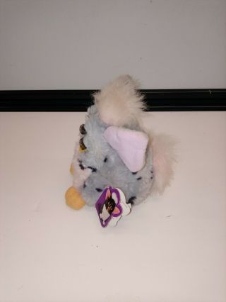 1998 Furby Pink And Grey With Spots Model 70 - 800 Tiger Electronics With Tag 2