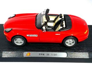 1:24 Scale Boxed Sunnyside Bmw Z8 Sports Car With Opening Doors & Engine Cover