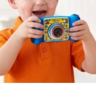 Kids Toys Vtech Kidizoom Camera Pix Blue 2.  0 Mega Pixel Camera