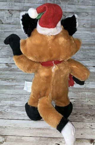 VIDEO GEMMY WHAT DOES THE FOX SAY SINGING DANCING ANIMATED PLUSH CHRISTMAS FOX 3