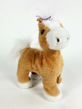 Fur Real Friends Butterscotch Walking Pony Horse Stuffed Toy Electronic 9 "
