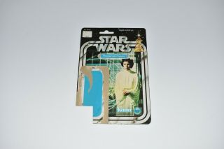 Vintage Star Wars 1977 Princess Leia 12 Back C Card Back Only