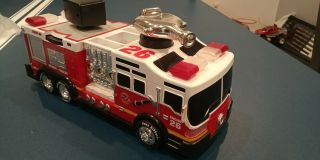 Toy State 14 " Road Rippers 26 Fire Truck Engine Lights Forward/reverse Phrases