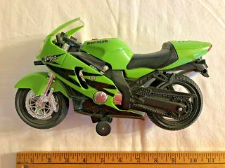 Toy State Kawasaki Ninja Green Motorcycle
