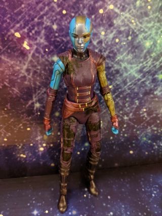 Marvel Legends Nebula Mantis Baf Wave 6 " Inch Guardians Of The Galaxy Hasbro