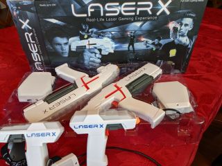 Laser X 88016 Two Players - Laser Tag Plus Bonus 2 Player Micro Blasters
