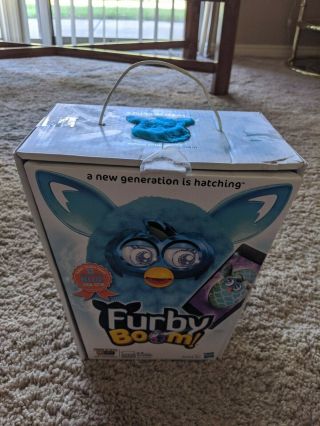 Furby Boom Favorite Blue Special Edition Interactive Toy With Open Box 2013