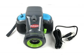 2012 Hasbro Playskool 2 In 1 Showcam Digital Camera Projector Gray Blue