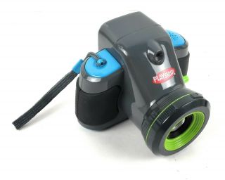 2012 Hasbro Playskool 2 in 1 Showcam Digital Camera Projector Gray Blue 2