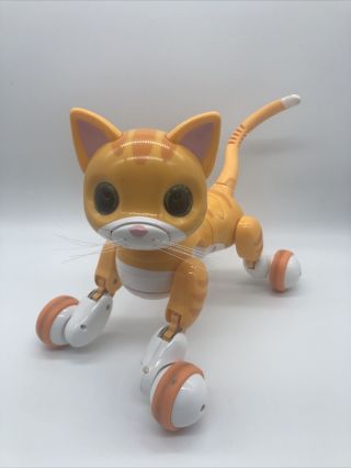 Zoomer Kitty Spin Master Interactive Robot Cat - Orange/ginger