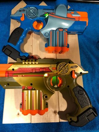 Nerf Official: Lazer Tag Phoenix Ltx Tagger 2 - Pack - Fun Multiplayer Laser Tag