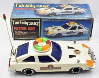 Fairlady 280z Police Patrol Car Vintage Son Ai Toys Taiwan 14 "