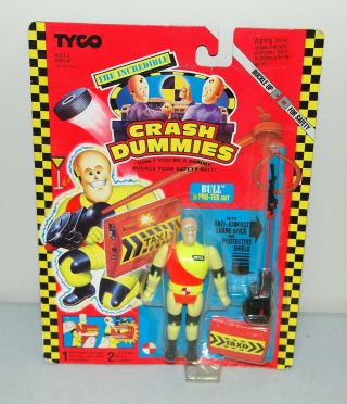 Nos Vtg 1992 Tyco " The Incredible Crash Test Dummies " Bull Figure
