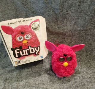 Hasbro Furby Boom Pink 2012 Interactive Pet Toy