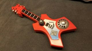 Micro Jammers Red Electric Guitar - Heavy Shred Metal - 1994 Cap Toys -