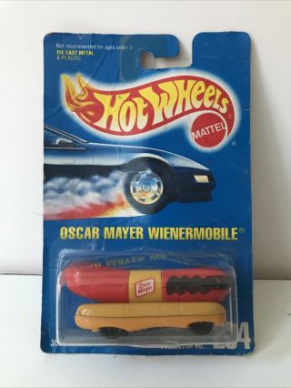 Hot Wheels 1992 Oscar Mayer Wienermobile Collector 204