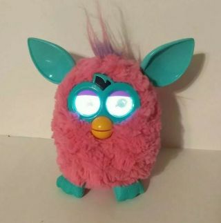 Furby Boom Pink Teal Hasbro Interactive Toy Pet 2012