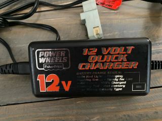 Fisher Price Power Wheels 12 Volt Quick Battery Charger 00801 - 1429