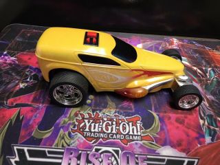 1998 Toy State Road Rippers Yellow 9 " Hot Rod Car With Lights And Sound Action