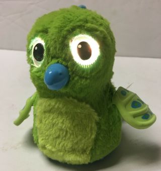 Hatchimals Draggle Green Dragon Hatched Interactive Toy Makes Sounds Eyes Light 2