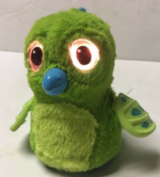 Hatchimals Draggle Green Dragon Hatched Interactive Toy Makes Sounds Eyes Light 3