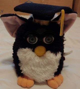Furby Special Limited Edition 1999,  Graduation Not,  With Tag