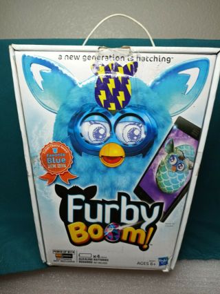 Furby Boom Favorite Blue (special Edition) Slightly Used/ Pre - Owned