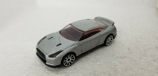 2009 Hot Wheels Nissan Gt - R - Metalflake Silver - Hw Models Jdm Die - Cast Car