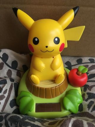Pokémon Pikachu Sunshine Buddies (nohohon Zoku) Solar Bobble Figure -