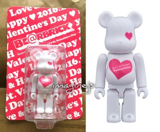 Medicom 2016 Valentine 100 Be@rbrick Bearbrick Figure