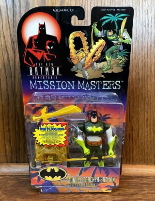 Jungle Tracker Batman Vintage Adventures Mission Masters Figure Hasbro 1999
