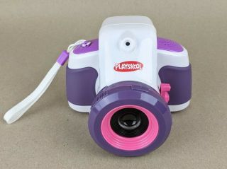 Playskool Showcam 2 - In - 1 Digital Camera And Projector 2012 Hasbro White Purple